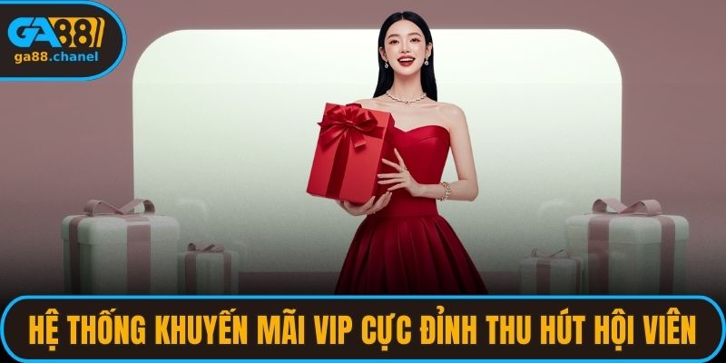 Hệ thống khuyến mãi VIP cực đỉnh thu hút hội viên