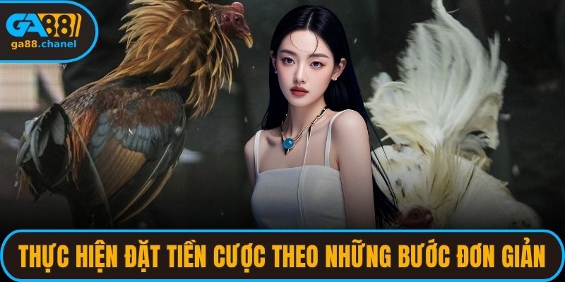 Thực hiện đặt tiền cược theo những bước đơn giản