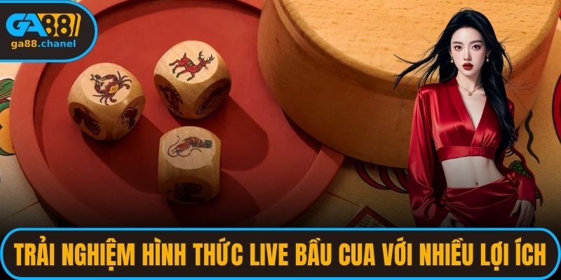 Trải nghiệm hình thức live bầu cua với nhiều lợi ích