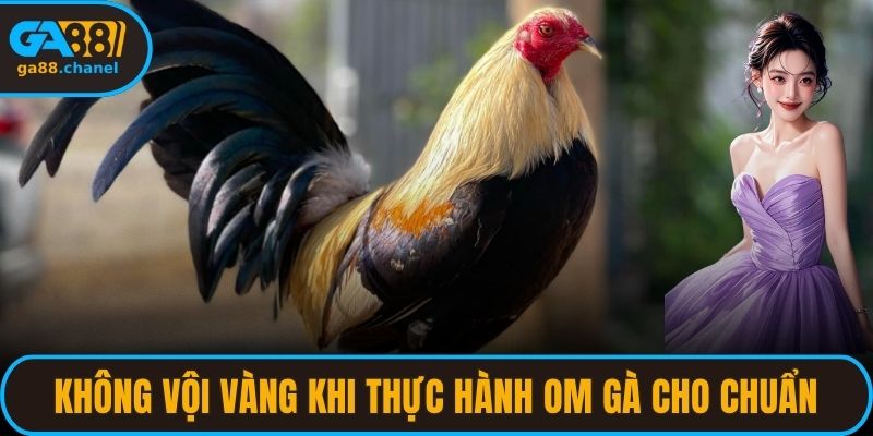 Không vội vàng khi thực hành om gà cho chuẩn