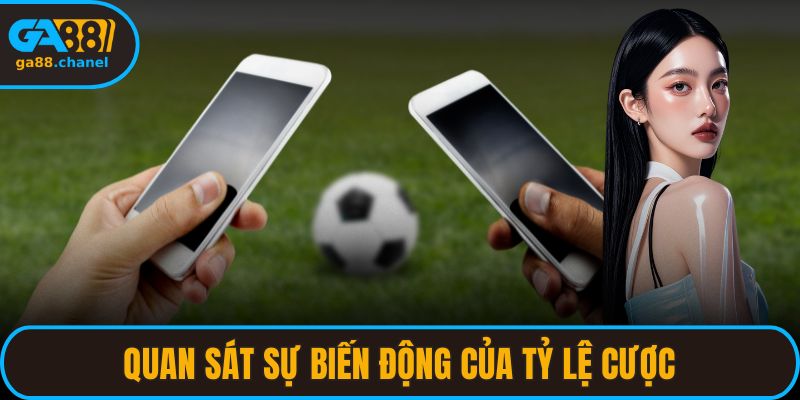 Quan sát sự biến động của tỷ lệ cược